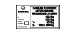 78170920 - Body: Label for Mercedes-Benz Image