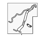 L53820380 - Emission System: Vacuum Tube for Mazda: 3, 5, CX-7 Image