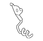 L5E218867A - : Upper Oxygen Sensor Retainer Clip for Mazda Image