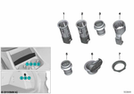 61345A441C7 - Vehicle Electrical System: Socket for BMW Image