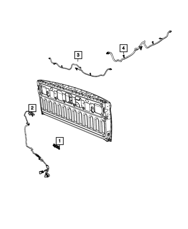 « 68645406AA –  : Fil Volant CÂble pour Mopar Image »