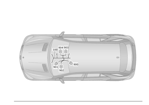 Center Console Wiring Harness for 2014 Mercedes-Benz ML350 #0