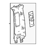 6241035020C0 - : Upper Center Pillar Trim for Toyota: 4Runner Image