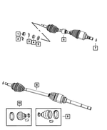 MF472085 - Four Wheel Drive; Differential and Drive Line: Cotter Pin for Mopar Image