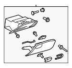 22619759 - : Glove Box Assembly for Pontiac: Grand Am Image
