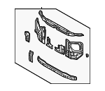 5320135211 - : Radiator Support for Toyota Image