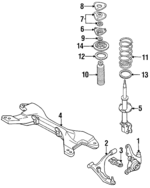 5401052Y05 - : Coil Spring for Nissan Image