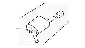 20100JK600 - : Muffler for INFINITI: G25, G35, G37 Image