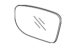 876213N620 - : Mirror Glass for Hyundai Image