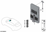 61355B5D695 - Vehicle Electrical System: Body Domain Controller Bdc for BMW: i3 120Ah, i3 120Ah Rex, i3 60Ah, i3 60Ah Rex, i3 94Ah, i3 94Ah Rex, i3s 120Ah, i3s 120Ah Rex, i3s 94Ah, i3s 94Ah Rex, i8, X1 28i, X1 28iX, X2 28i, X2 28iX, X2 M35iX, X5 35dX, X5 35i, X5 35iX, X5 40eX, X5 50iX, X5 M, X6 35i, X6 35iX, X6 50iX, X6 M Image image