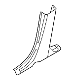 AE5Z5424347BA - Body: Lower Center Pillar Trim for Lincoln: MKZ Image