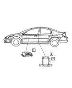 5084085AC - : Air Bag Control Module for Mopar Image
