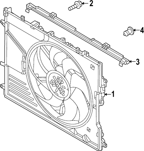 Cooling Fan for 2023 Mazda CX-50 #0