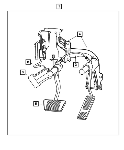 Accelerator Pedal for 2003 Jeep Grand Cherokee #0
