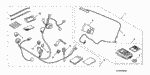8E92STK20063 - Accessory Components: LABEL, CAUTION for Honda Image