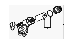 11427882997 - Engine: Oil Filter Housing for BMW Image