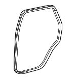 6233260081 - Body: Weather-strip On Body for Toyota: Land Cruiser Image