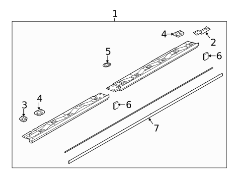 Exterior Trim - Pillars for 2014 Mazda CX-5 #0