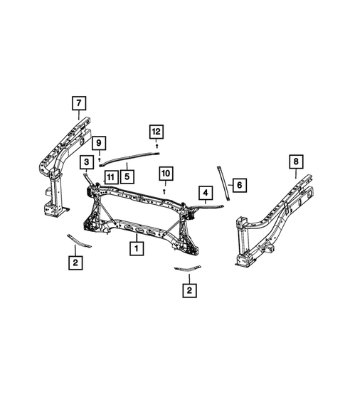 Radiator and Related Parts; Charge Air Cooler for 2019 Ram 3500 #5