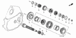 23926PB6010 - Transmission - Manual: WASHER, SPRING (22MM) for Honda Image