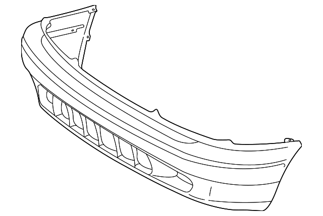 2001-2003 Toyota Sienna Cover Front Bumper 52119-08030-B0