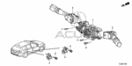 90132S9VA01 - Electrical/Exhaust/Heater/Fuel: SCREW, ET (5X18) for Acura Image
