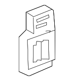 7272A001YA - Body: Hook for Mitsubishi Image