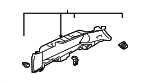 7230A020YA - Body: Upper Quarter Trim for Mitsubishi Image