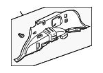 7230A256XA - Body: Lower Quarter Trim for Mitsubishi Image
