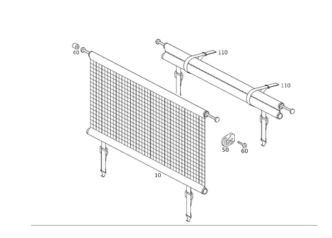 Load Retaining Net for 2005 Mercedes-Benz G55 AMG #0