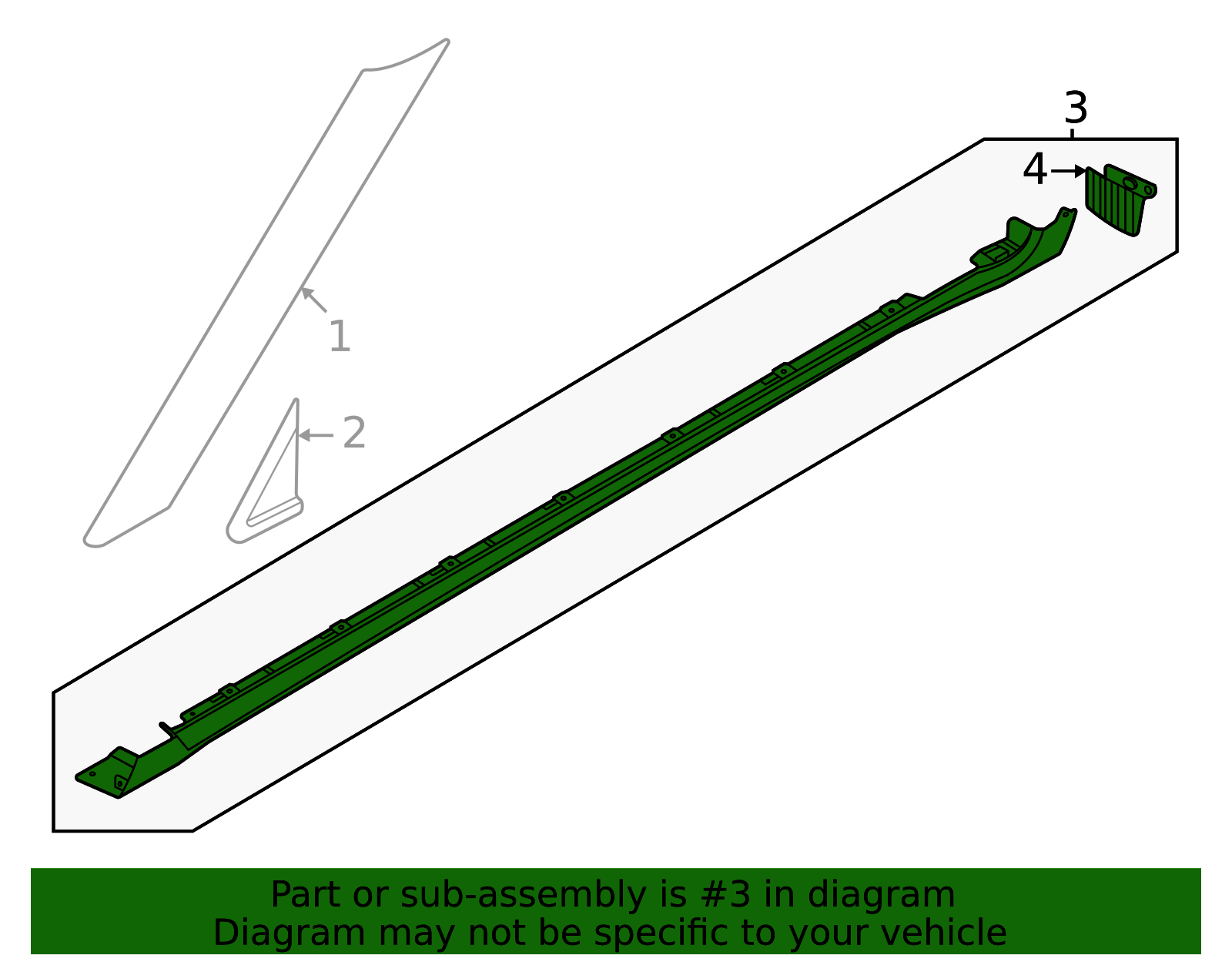 2022-2025 Kia Carnival Rocker Molding 87752-R0000 | World Kia
