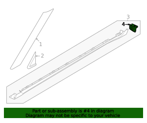 2022-2026 Kia Carnival Deflector 86828-R0000 | TascaParts.com