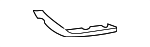 4805198AA - Body: Bumper Cover Bracket for Mopar Image