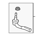 31681048 - : Outer Tie Rod for Volvo Image