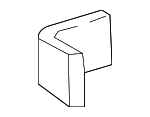 4476362400 - Body: Body C-Pillar Baffle Plate for Mercedes-Benz Image