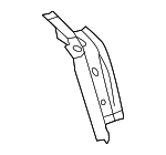 6396313310 - Body: Body D-Pillar for Mercedes-Benz Image