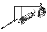 5K1713025ER - Body: Shifter Assembly for Volkswagen Image