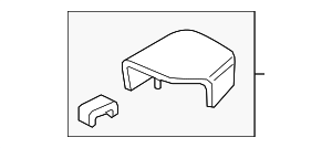 4M1713139GDF9 - Body: Handle Cover for Audi Image