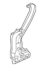 4637S2A300ZZ - Body: Hinge Pillar for Honda: S2000 Image