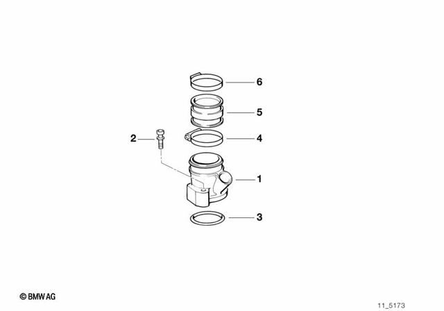 13541465098 - : Hose Clamp for BMW-Motorrad Image