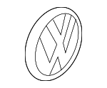 7P6853630EFOD - Body: Emblem for Volkswagen: Touareg Image