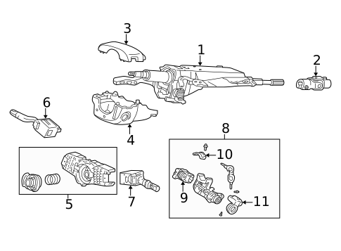 Anti-Theft Components for 2004 Acura RSX #0