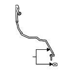887176B130 - HVAC: Suction Pipe for Lexus: LX570 Image