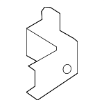 82420ED01A - Body: Lower Hinge for Nissan: Versa Image