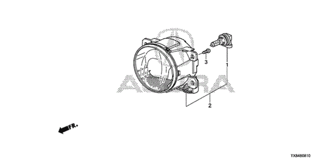 Foglight for 2013 Acura ILX #0
