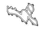 162710P030 - Cooling System: Water Pump Assembly Gasket for Toyota: Avalon, Camry, Highlander, Sienna Image
