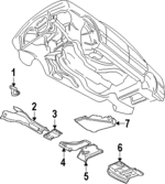 4A0804160D - : Shield for Audi Image