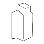 4M0810847D - Body: Filler Panel for Audi: Q7, Q8, RS Q8, SQ7, SQ8 Image