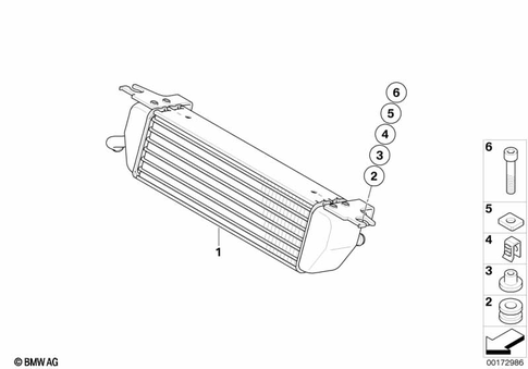 Oil Cooler for 2012 BMW-Motorrad R 1200 RT #0