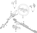 97401KL100NNB - : Upper Shroud for Hyundai: Ioniq 6 Image